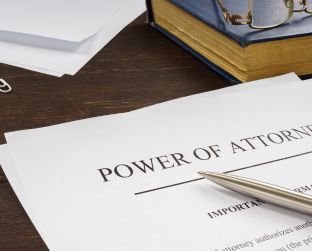 Power of attorney form